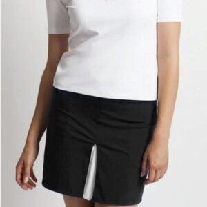 Dagny Scout Golf‎ Skort Peekaboo Pleat Black Size S Skorts Shorts